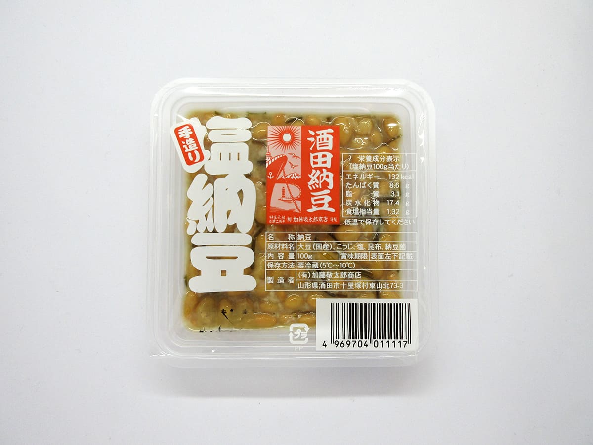 手造り塩納豆