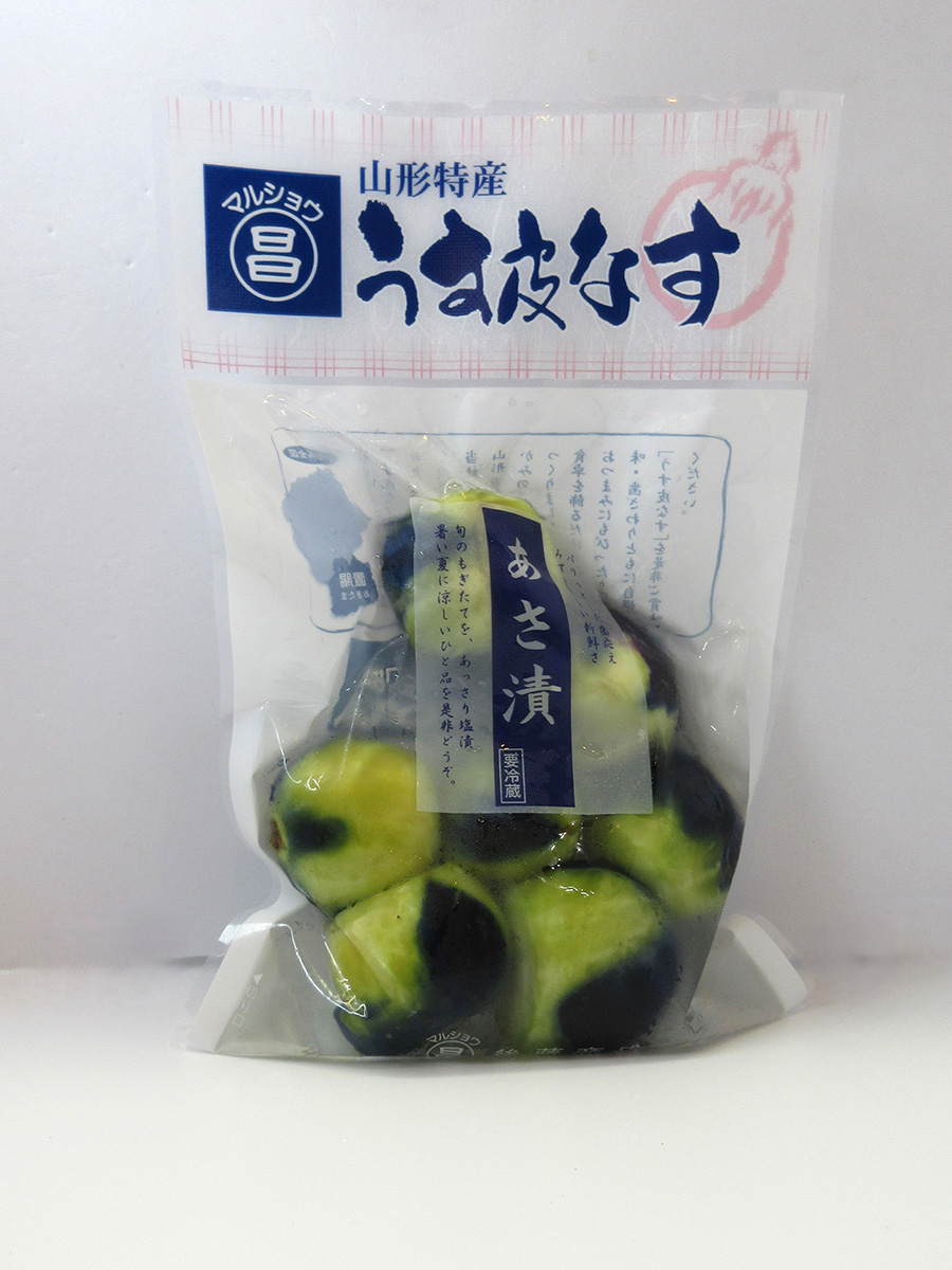 うす皮なすあさ漬